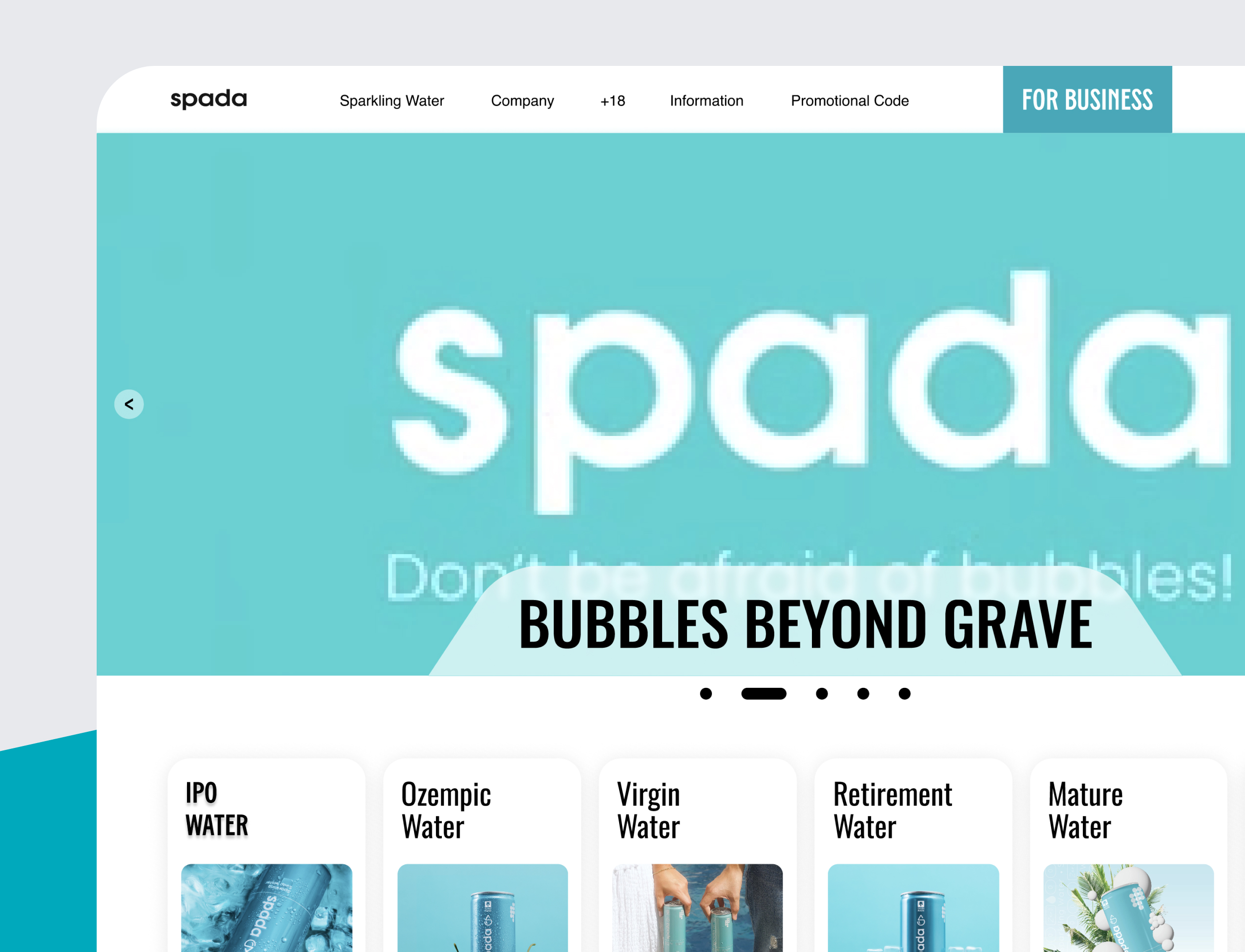 Spada Sparkling Water